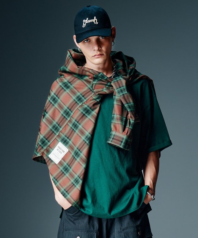 画像5: 【glamb 2026 Autumn先行予約】glamb グラム / Extra Big Check Shirt (2色展開) (5)