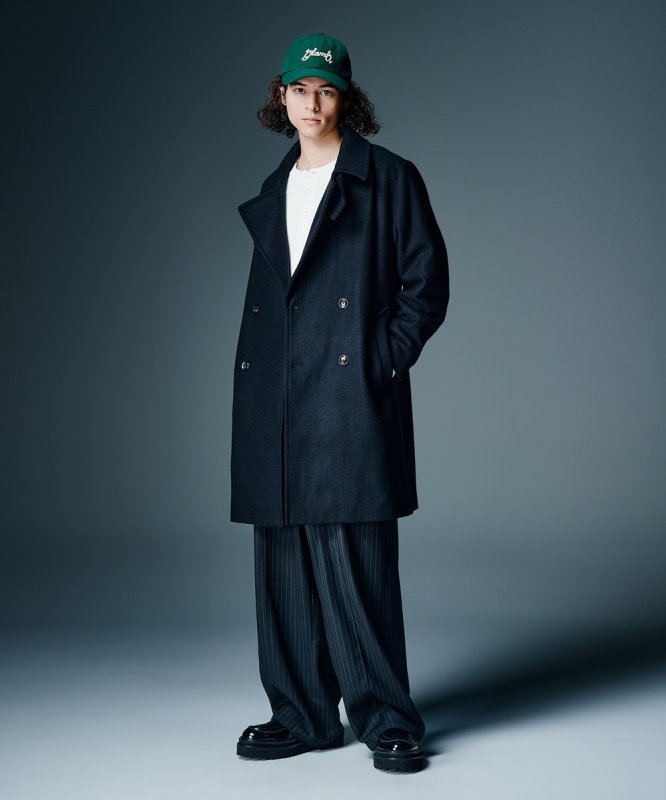 画像18: 【glamb 2026 Autumn先行予約】glamb グラム / Double Breasted Chesterfield Coat (2色展開) (18)