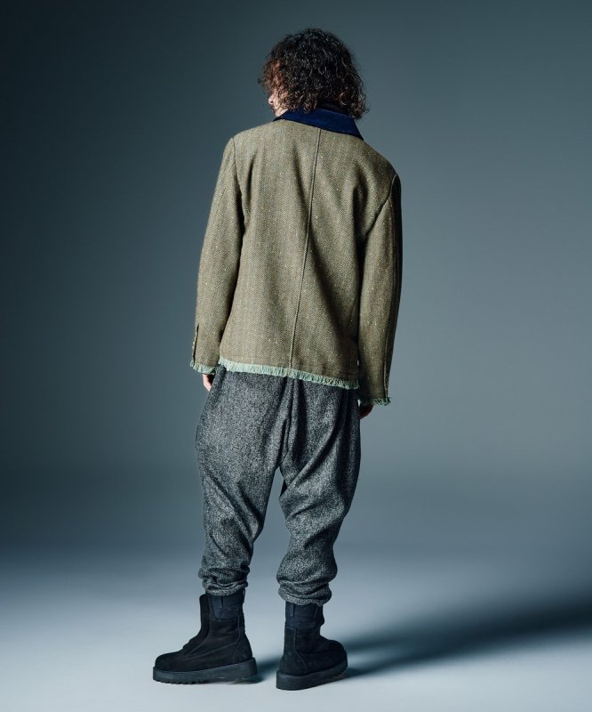 画像14: 【glamb 2026 Autumn先行予約】glamb グラム / Tweed Combination Blouson (3色展開) (14)