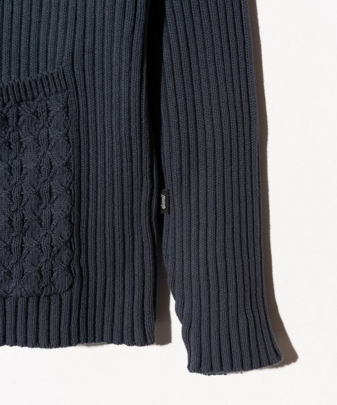 画像14: 【glamb 2026 Autumn先行予約】glamb グラム / Additional Pocket Rib Knit (2色展開) (14)