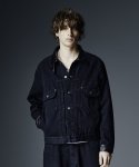 画像18: 【glamb 2026 Autumn先行予約】glamb グラム / Leather Combination Denim Jacket (2色展開) (18)