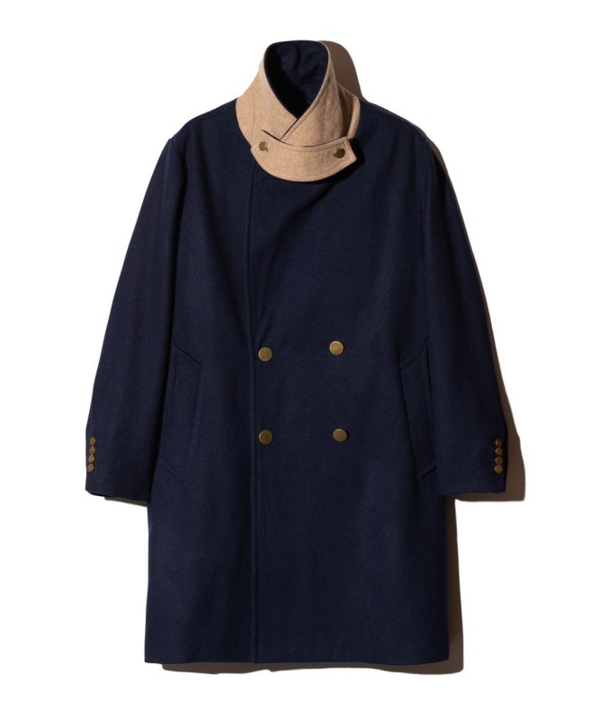 画像4: 【glamb 2026 Autumn先行予約】glamb グラム / Double Breasted Chesterfield Coat (2色展開) (4)