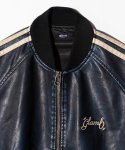 画像4: 【glamb 2026 Autumn先行予約】glamb グラム / Fade Leather Track Jacket (2色展開) (4)