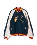 画像2: 【glamb 2026 Autumn先行予約】glamb グラム / Peace Tiger Knit Ska Jumper (3色展開) (2)