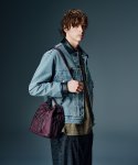 画像15: 【glamb 2026 Autumn先行予約】glamb グラム / Leather Combination Denim Jacket (2色展開) (15)