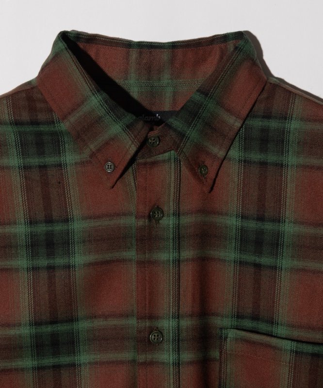 画像10: 【glamb 2026 Autumn先行予約】glamb グラム / Extra Big Check Shirt (2色展開) (10)