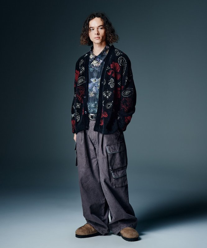 画像9: 【glamb 2026 Autumn先行予約】glamb グラム / Nightfall Flower Shirt (2色展開) (9)