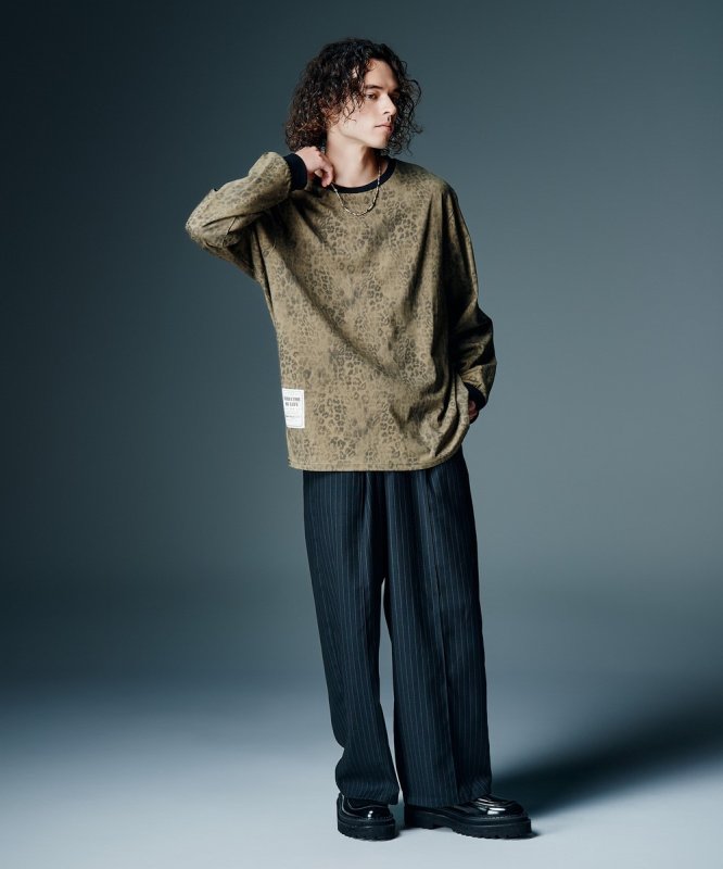 画像12: 【glamb 2026 Autumn先行予約】glamb グラム / Suit Fabric Baggy Pants (3色展開) (12)