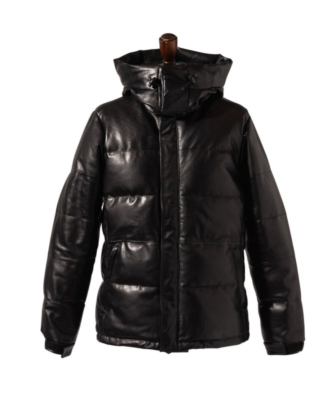 画像21: 【glamb 2026 Autumn先行予約】glamb グラム / Signature Leather Down Jacket (2色展開) (21)