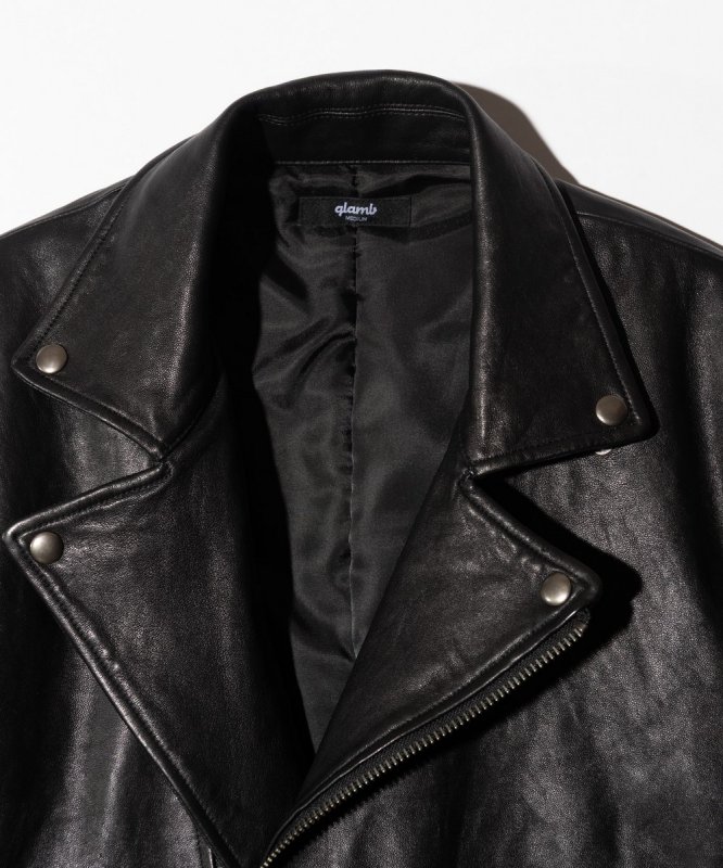 画像12: 【glamb 2026 Autumn先行予約】glamb グラム / Johnny Riders Jacket (2色展開) (12)