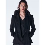 画像4: 【2026AW先行予約】kiryuyrik キリュウキリュウ / Beaver Napoleon Jacket (2色展開) (4)