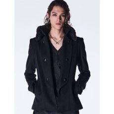 画像4: 【2026AW先行予約】kiryuyrik キリュウキリュウ / Beaver Napoleon Jacket (2色展開) (4)