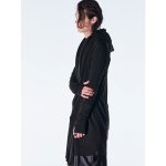 画像4: 【2026AW先行予約】kiryuyrik キリュウキリュウ / Heat Tech BEATENJIKU Wrap Cardigan (1色展開) (4)