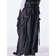 画像5: 【2026AW先行予約】kiryuyrik キリュウキリュウ / Emboss Silley Jersey Cargo Pants (1色展開) (5)
