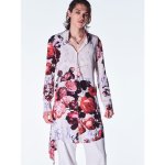 画像8: 【2026AW先行予約】kiryuyrik キリュウキリュウ / Goth Flora Flare Shirt (2色展開) (8)
