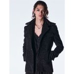 画像2: 【2026AW先行予約】kiryuyrik キリュウキリュウ / Tweed Safari Blouson (1色展開) (2)