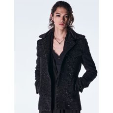 画像2: 【2026AW先行予約】kiryuyrik キリュウキリュウ / Tweed Safari Blouson (1色展開) (2)