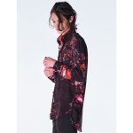 画像3: 【2026AW先行予約】kiryuyrik キリュウキリュウ / Goth Flora Shirt (2色展開) (3)