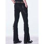 画像6: 【2026AW先行予約】kiryuyrik キリュウキリュウ / High Tension Jersey Lace Up Flare Pants (1色展開) (6)