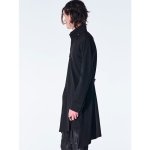 画像3: 【2026AW先行予約】kiryuyrik キリュウキリュウ / Mockroady Stand Collar Zipp Shirt (1色展開) (3)