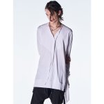 画像14: 【2026AW先行予約】kiryuyrik キリュウキリュウ / BEATENJIKU Piping Flare T-Shirt (2色展開) (14)