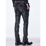 画像5: 【2026AW先行予約】kiryuyrik キリュウキリュウ / Cross Dot Fleece Boots Cut Slacks (1色展開) (5)