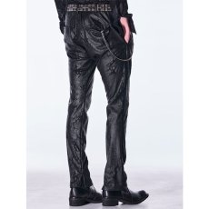 画像5: 【2026AW先行予約】kiryuyrik キリュウキリュウ / Cross Dot Fleece Boots Cut Slacks (1色展開) (5)