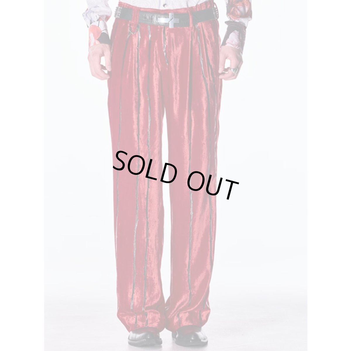 画像11: 【2026AW先行予約】kiryuyrik キリュウキリュウ / TOGE Velvet Wide Slacks (2色展開) (11)