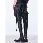 画像6: 【2026AW先行予約】kiryuyrik キリュウキリュウ / Emboss Silley Jersey Saruel Bondage Pants (1色展開) (6)