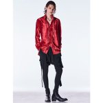 画像10: 【2026AW先行予約】kiryuyrik キリュウキリュウ / TOGE Velvet Shirt (2色展開) (10)