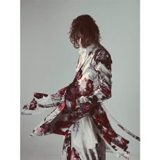 画像28: 【2026AW先行予約】kiryuyrik キリュウキリュウ / Goth Flora Suede Satin Flare Jacket (2色展開) (28)