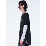 画像3: 【2026AW先行予約】kiryuyrik キリュウキリュウ / BEATENJIKU Dolman T-Shirt (2色展開) (3)