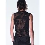 画像3: 【2026AW先行予約】kiryuyrik キリュウキリュウ / Opal Mesh Tank Top (1色展開) (3)