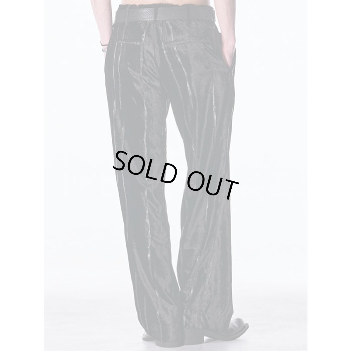 画像5: 【2026AW先行予約】kiryuyrik キリュウキリュウ / TOGE Velvet Wide Slacks (2色展開) (5)