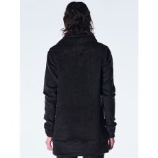 画像4: 【2026AW先行予約】kiryuyrik キリュウキリュウ / Long Shaggy Jersey Loose High Nack Pull Over (1色展開) (4)
