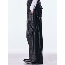 画像3: 【2026AW先行予約】kiryuyrik キリュウキリュウ / Emboss Silley Jersey Cargo Pants (1色展開) (3)