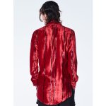 画像9: 【2026AW先行予約】kiryuyrik キリュウキリュウ / TOGE Velvet Shirt (2色展開) (9)