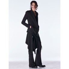 画像11: 【2026AW先行予約】kiryuyrik キリュウキリュウ / PE Gabardine Short Goth Jacket (1色展開) (11)