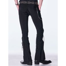 画像7: 【2026AW先行予約】kiryuyrik キリュウキリュウ / High Tension Jersey Lace Up Flare Pants (1色展開) (7)
