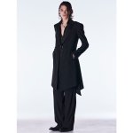 画像3: 【2026AW先行予約】kiryuyrik キリュウキリュウ / Back Satin Goth Jacket II (2色展開) (3)