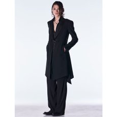 画像3: 【2026AW先行予約】kiryuyrik キリュウキリュウ / Back Satin Goth Jacket II (2色展開) (3)