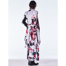 画像20: 【2026AW先行予約】kiryuyrik キリュウキリュウ / Goth Flora Suede Satin Flare Jacket (2色展開) (20)