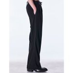 画像3: 【2026AW先行予約】kiryuyrik キリュウキリュウ / Back Satin Wide Slacks (2色展開) (3)