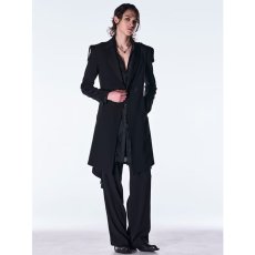 画像4: 【2026AW先行予約】kiryuyrik キリュウキリュウ / Back Satin Goth Jacket II (2色展開) (4)