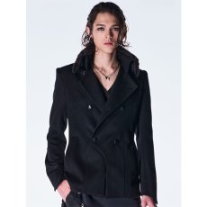 画像2: 【2026AW先行予約】kiryuyrik キリュウキリュウ / Beaver Napoleon Jacket (2色展開) (2)