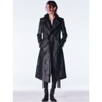 画像3: 【2026AW先行予約】kiryuyrik キリュウキリュウ / Cross Dot Fleece Long Napoleon Coat (1色展開) (3)
