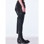 画像3: 【2026AW先行予約】kiryuyrik キリュウキリュウ / High Tension Jersey Coating Saruel Pants (1色展開) (3)