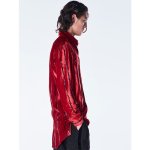 画像7: 【2026AW先行予約】kiryuyrik キリュウキリュウ / TOGE Velvet Shirt (2色展開) (7)
