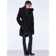 画像3: 【2026AW先行予約】kiryuyrik キリュウキリュウ / Fur Mods Coat (1色展開) (3)