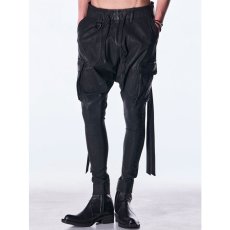 画像2: 【2026AW先行予約】kiryuyrik キリュウキリュウ / High Tension Jersey Coating Saruel Pants (1色展開) (2)